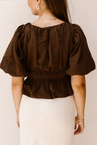 Adriana Top Bruin - Bij Keesje - Bij Keesje - Top