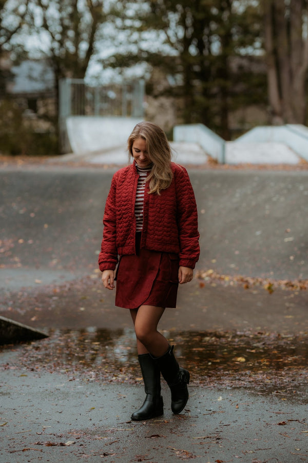 Adrienne skirt red - Bij Keesje - Bij Keesje