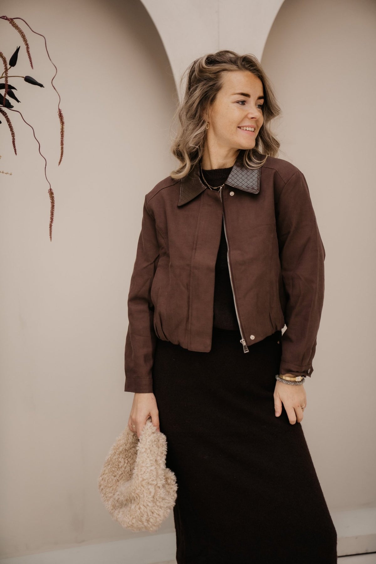 Agaath jacket brown - Bij Keesje - Bij Keesje - Jas