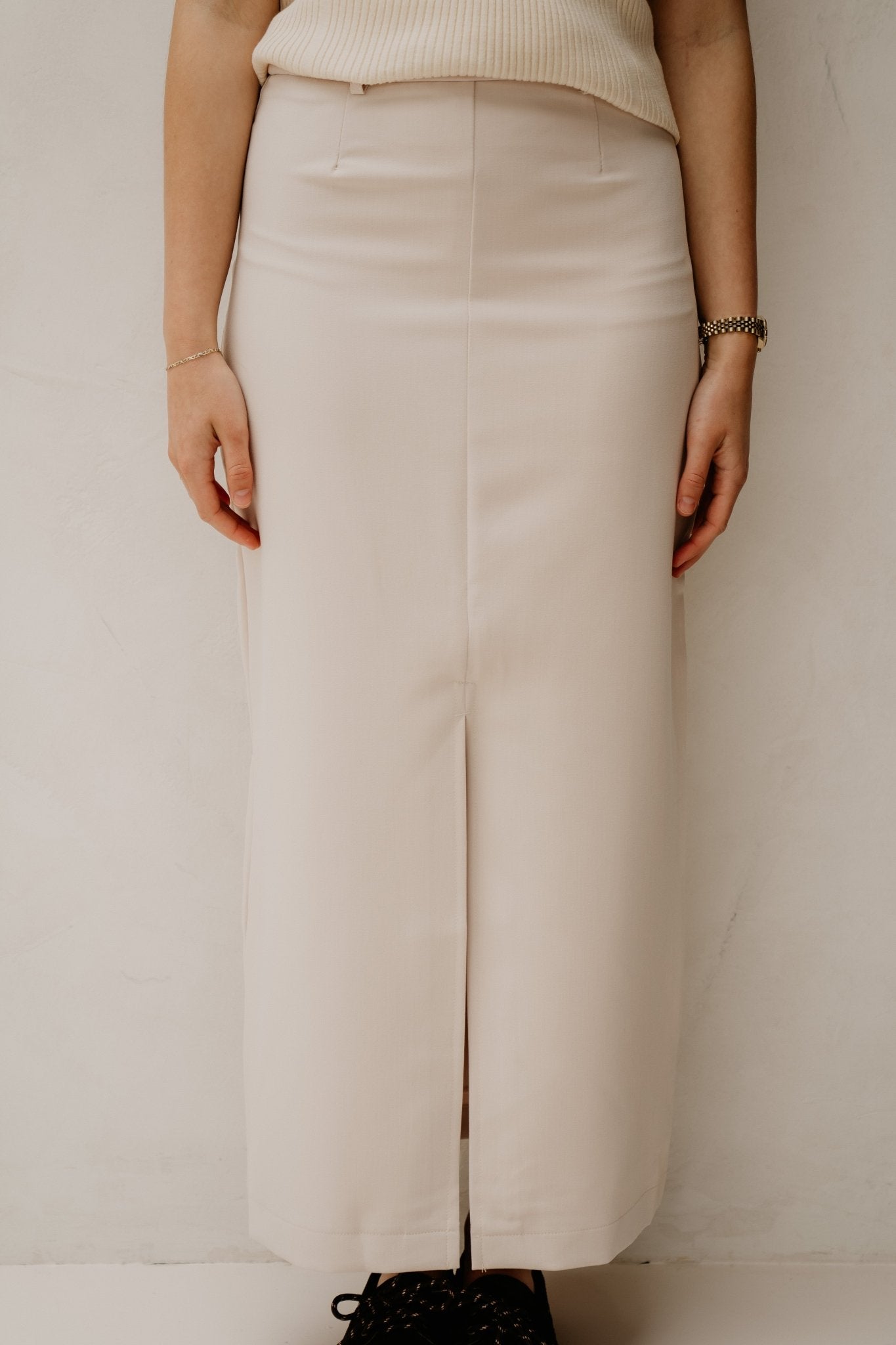 Agatha skirt beige - Bij Keesje - Bij Keesje The Label - rok