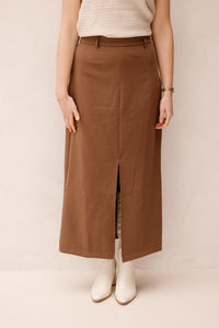 Agatha skirt brown - Bij Keesje - Bij Keesje The Label - rok