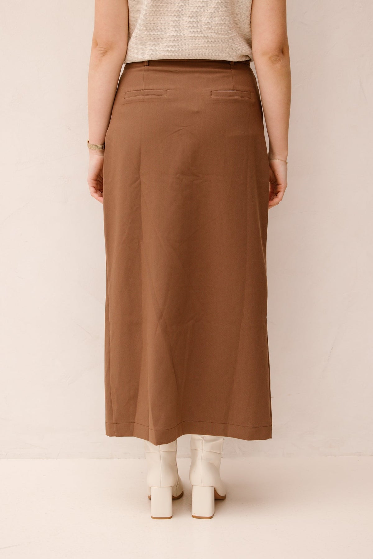 Agatha skirt brown - Bij Keesje - Bij Keesje The Label - rok