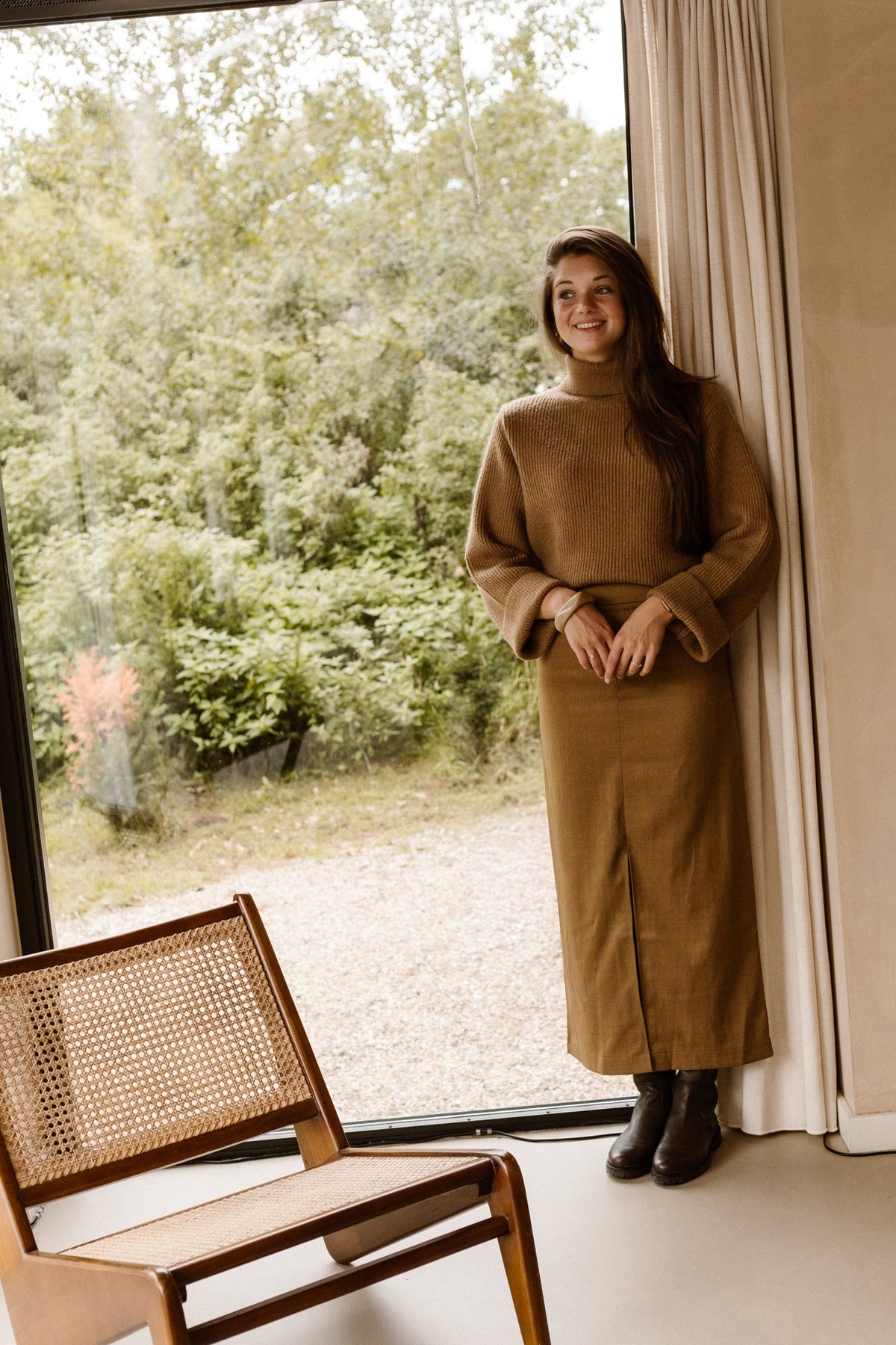 Agatha Skirt Camel - Bij Keesje - Bij Keesje The Label - Rok
