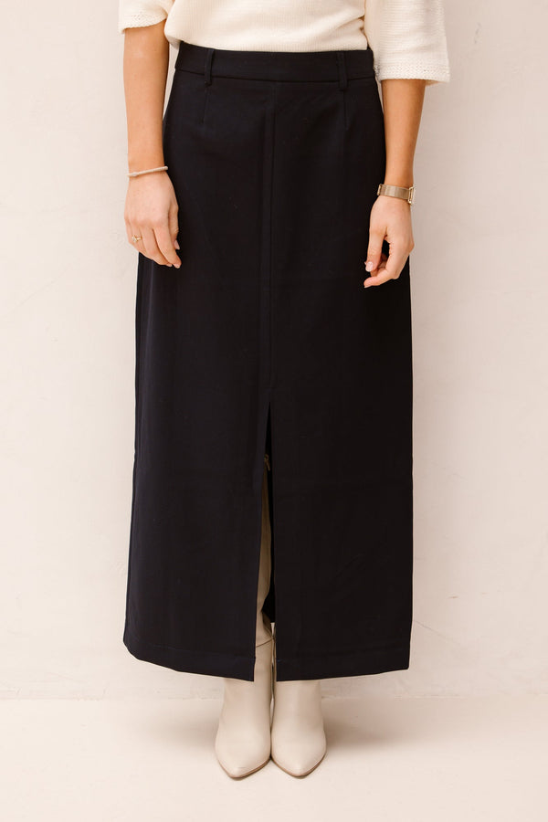 Agatha skirt dark blue - Bij Keesje - Bij Keesje The Label - rok