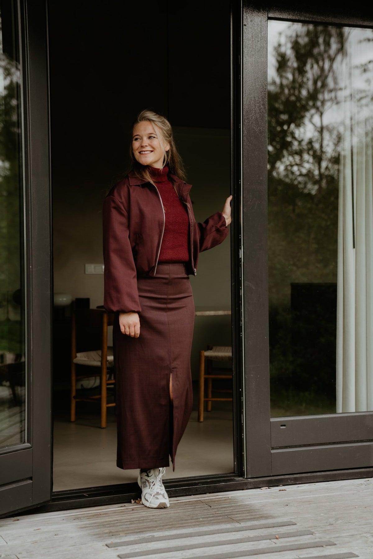 Agatha Skirt Plum - Bij Keesje - Bij Keesje The Label - Rok