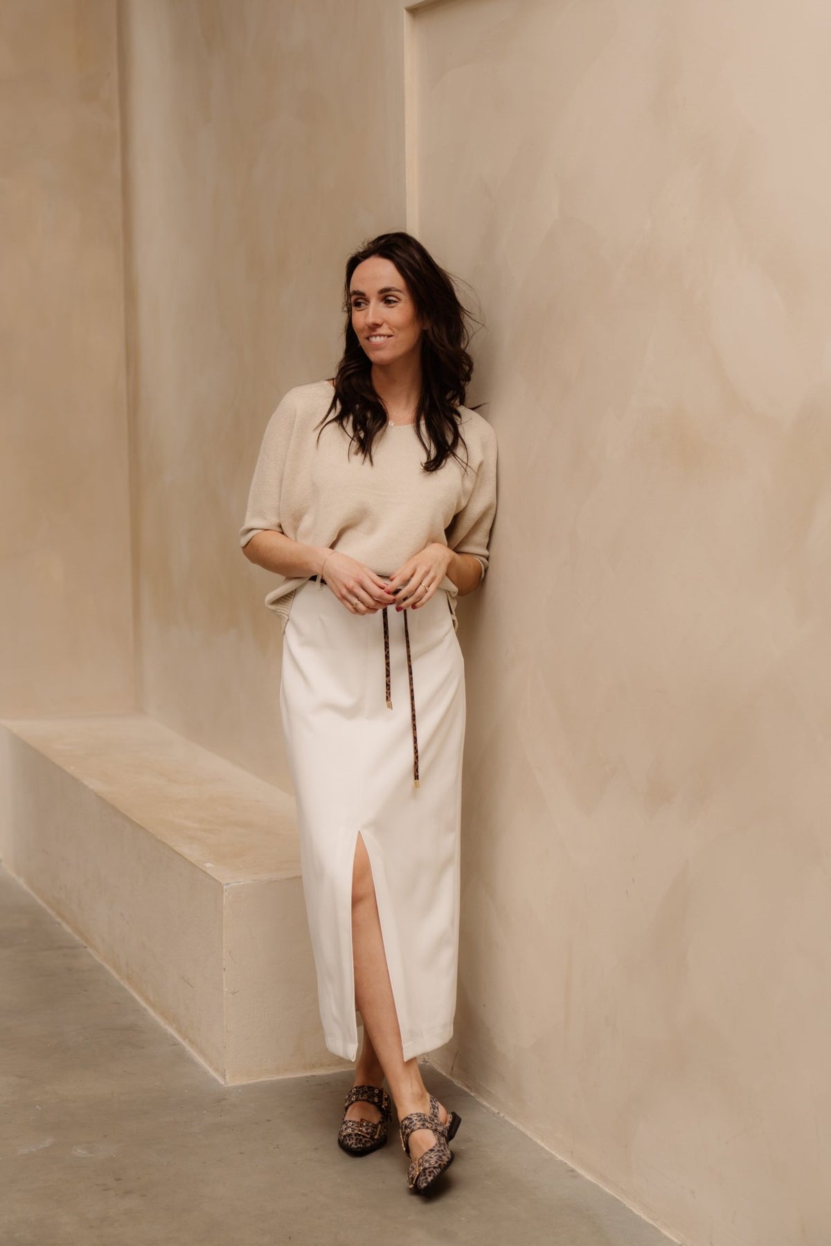 Agatha skirt white - Bij Keesje - Bij Keesje The Label - rok