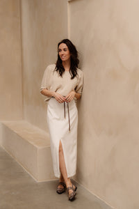 Agatha skirt white - Bij Keesje - Bij Keesje The Label - rok
