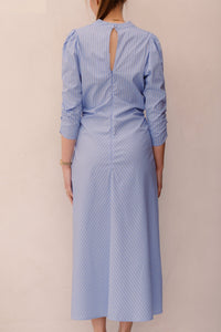 AgliaCC Stripe Dress Pale Blue - Bij Keesje - Co'couture - Jurk