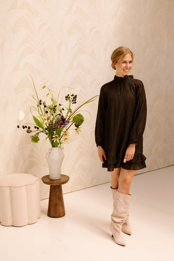 AimeeRC Dress Darkbrown - Bij Keesje - Rinascimento - Jurk