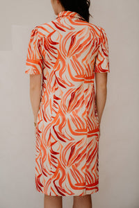 Alette Dress Sand/Cranberry - Bij Keesje - G - maxx - Rokken