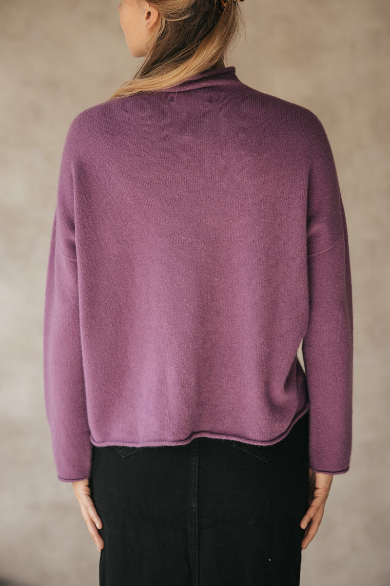 Alexandre Laurent sweater purple - Bij Keesje