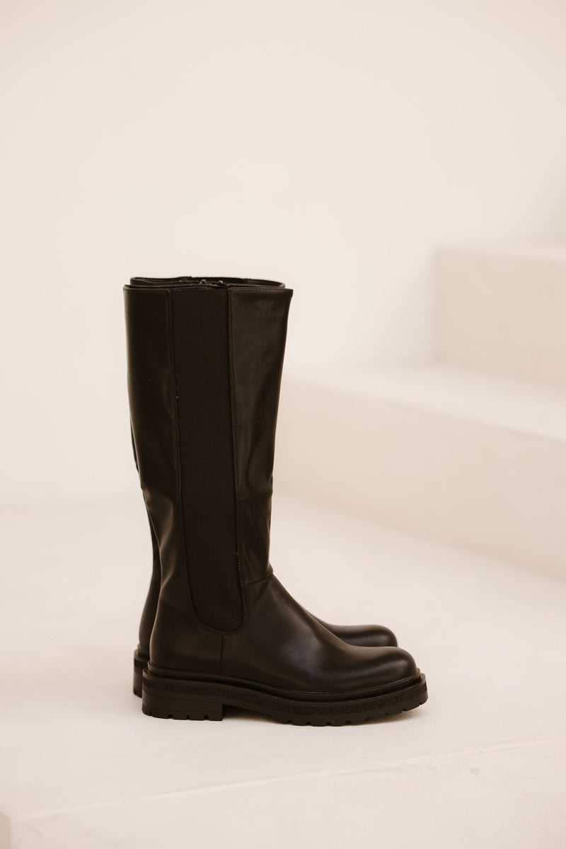 Algarve high boots black - Bij Keesje - Bij Keesje