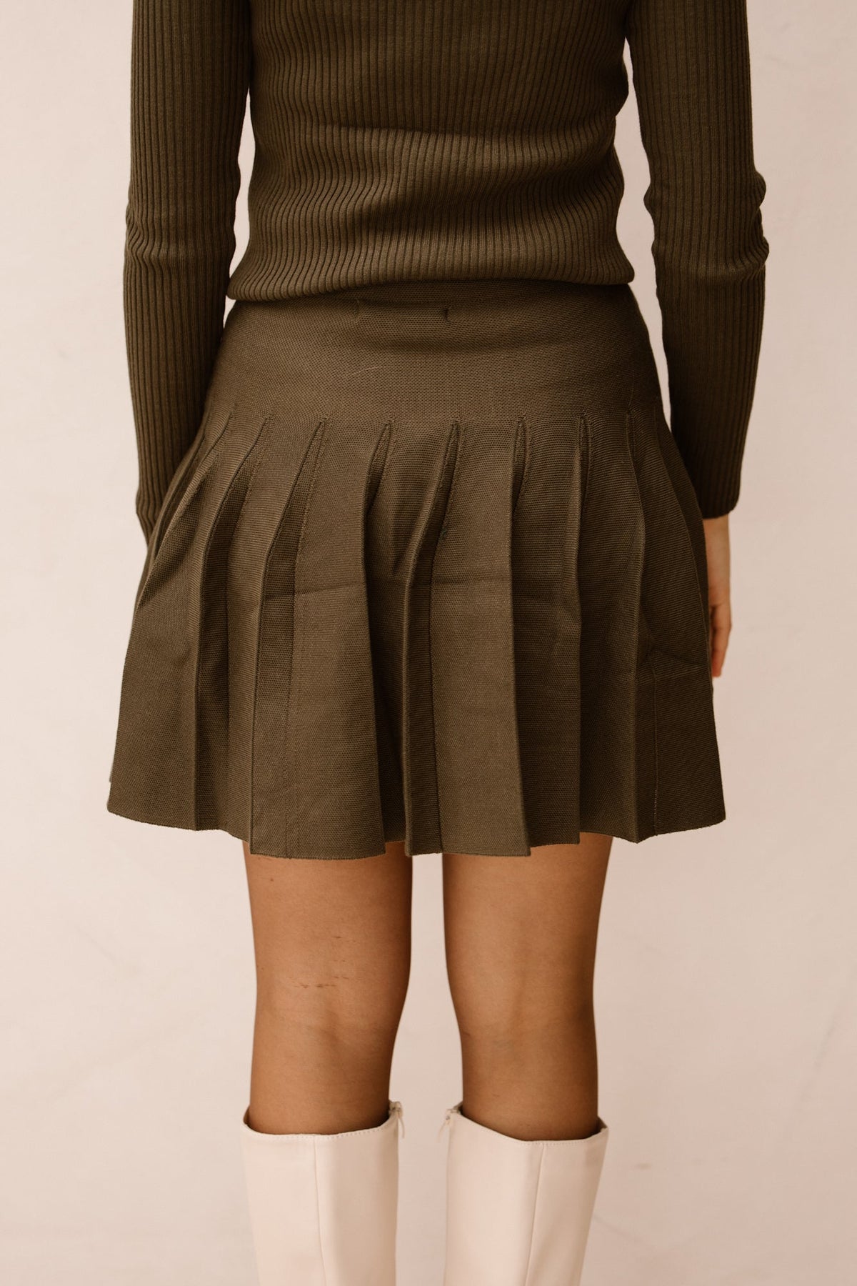 Alice short skirt green - Bij Keesje - Bij Keesje
