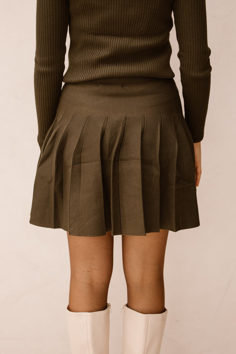 Alice short skirt green - Bij Keesje - Bij Keesje