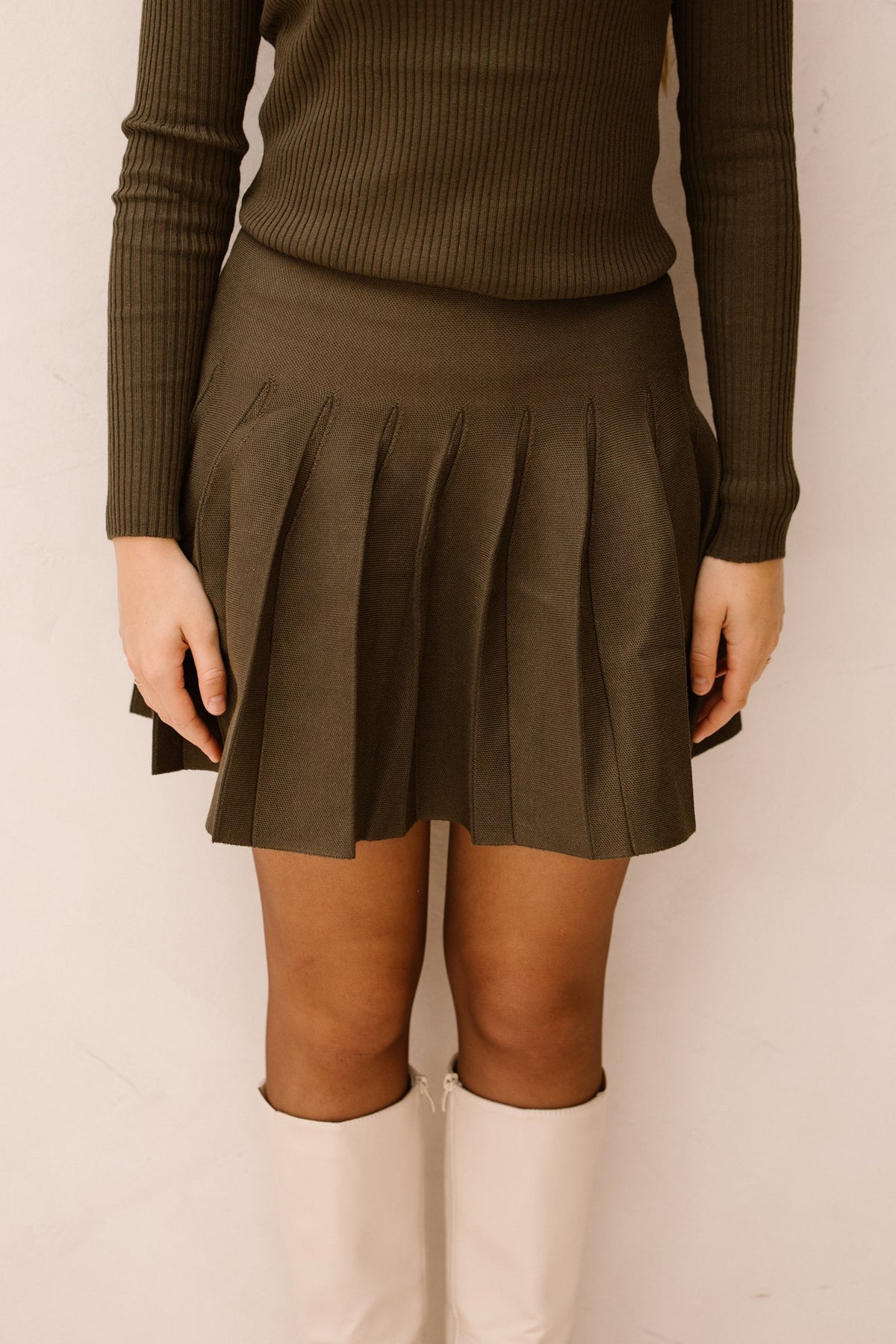 Alice short skirt green - Bij Keesje - Bij Keesje