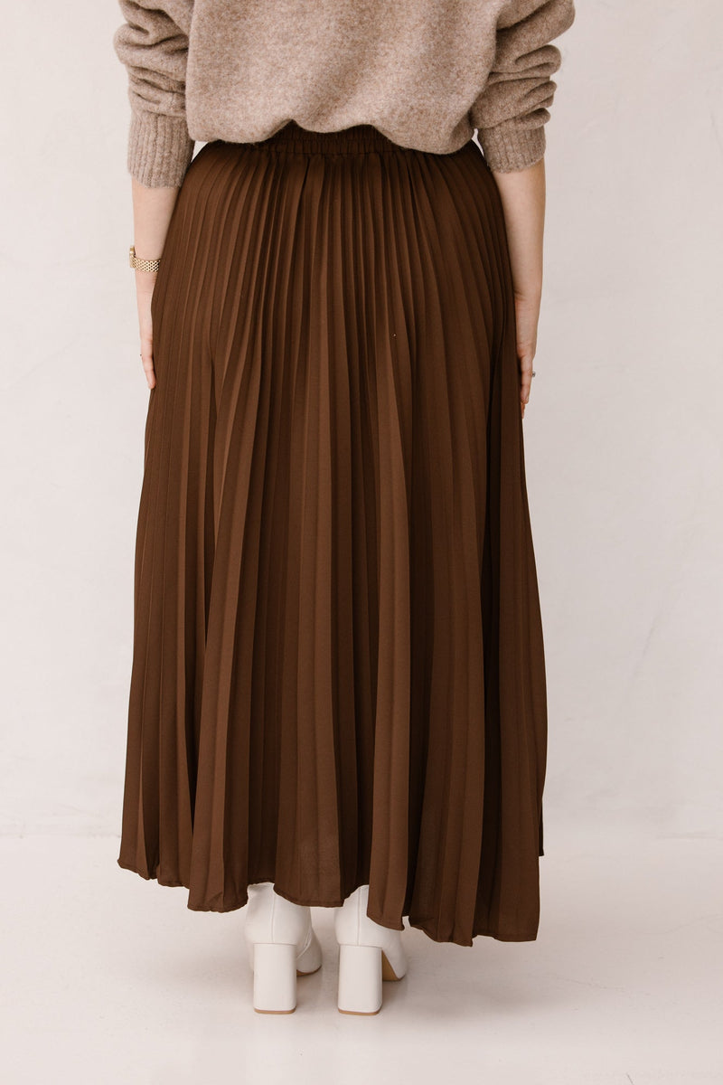 Alicia brown skirt - Bij Keesje - Bij Keesje