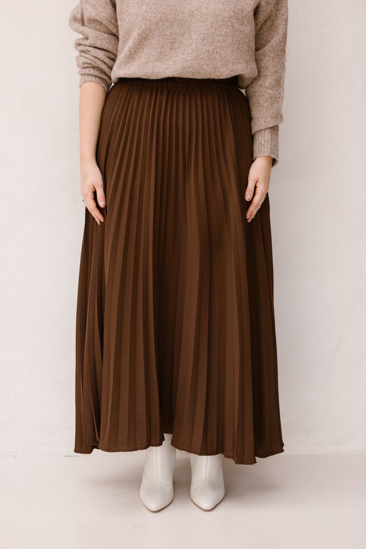 Alicia brown skirt - Bij Keesje - Bij Keesje