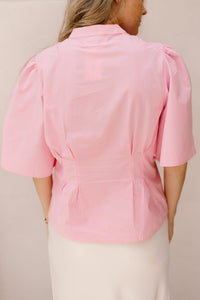 Alina blouse pink - Bij Keesje - Bij Keesje - Blouse