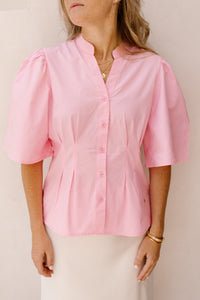 Alina blouse pink - Bij Keesje - Bij Keesje - Blouse