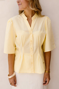 Alina blouse yellow - Bij Keesje - Bij Keesje - Blouse