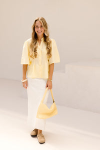 Alina blouse yellow - Bij Keesje - Bij Keesje - Blouse