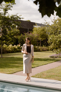 AlisaRC Skirt Tortora Beige - Bij Keesje - Rinascimento - Rok