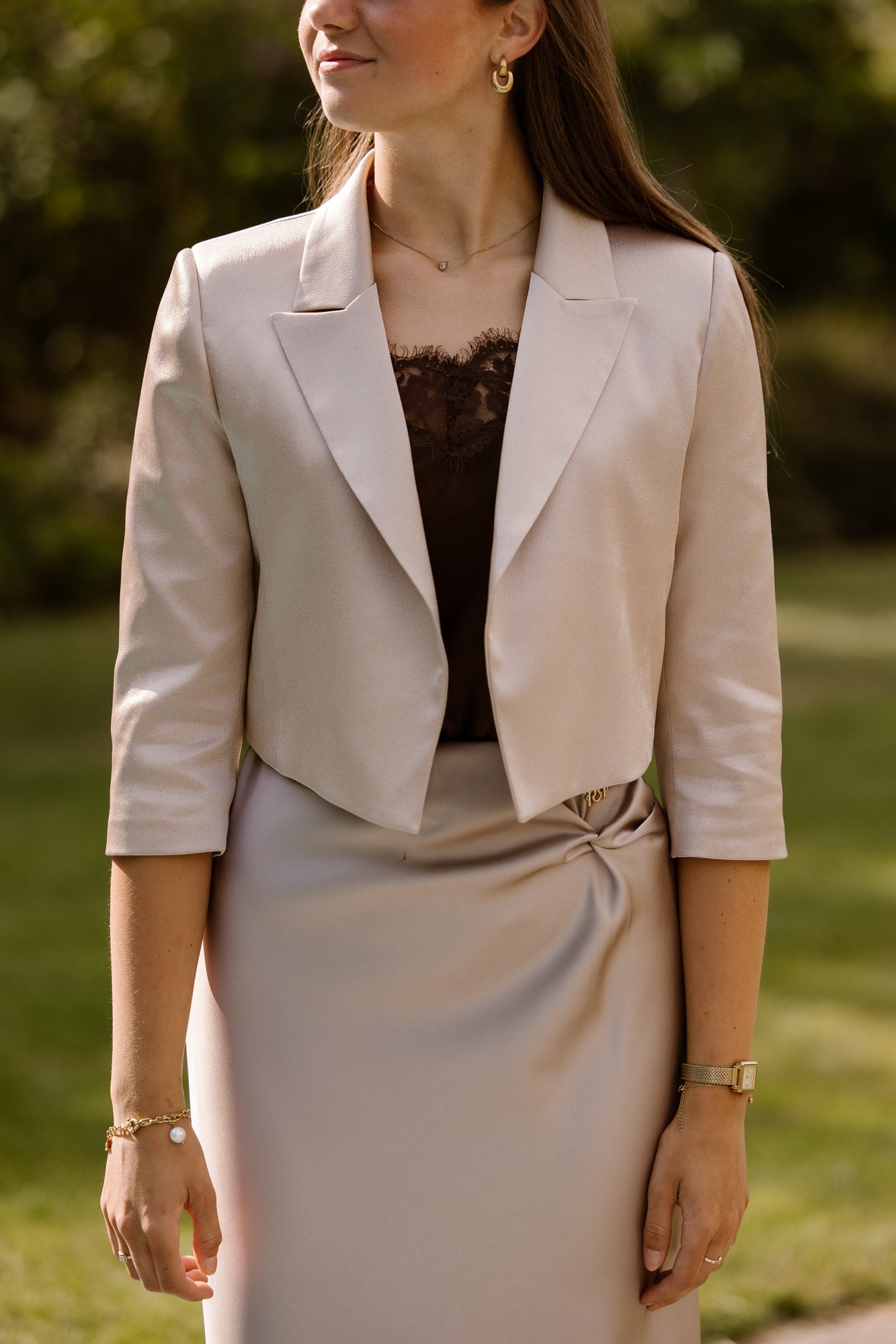 AliseRC Jacket Beige - Bij Keesje - Rinascimento - Jas