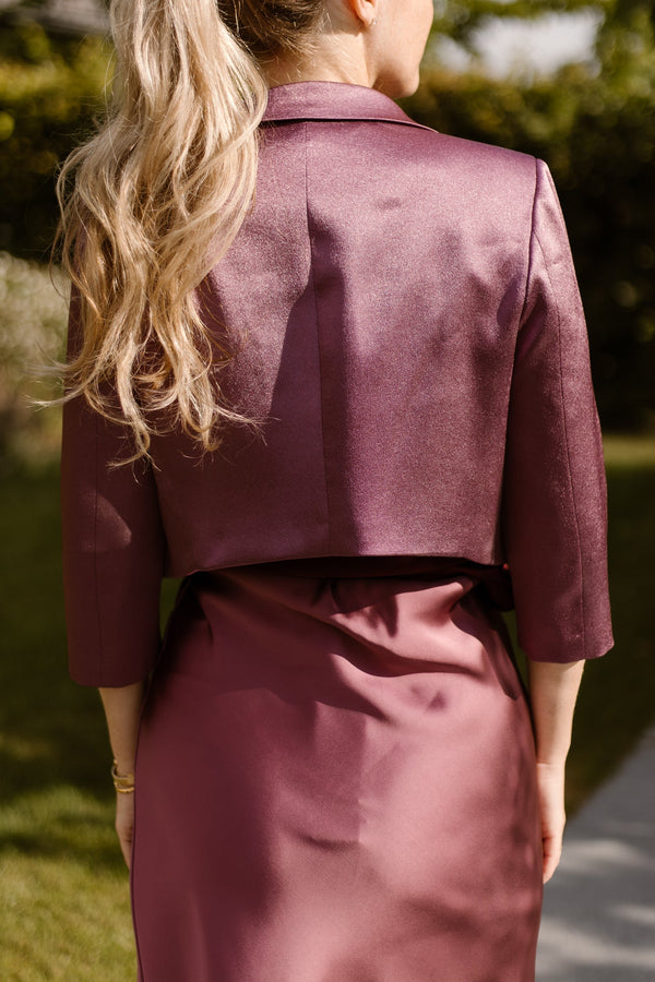 AliseRC Jacket Darkrose - Bij Keesje - Rinascimento - Jas