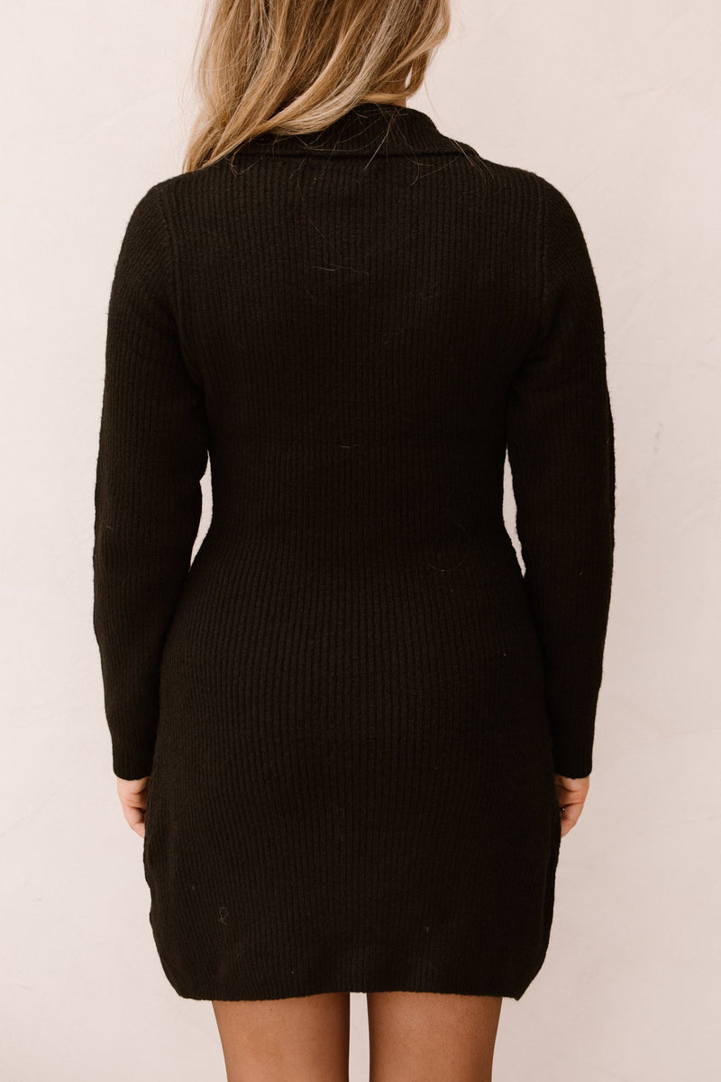 Alisha short black dress - Bij Keesje - Bij Keesje