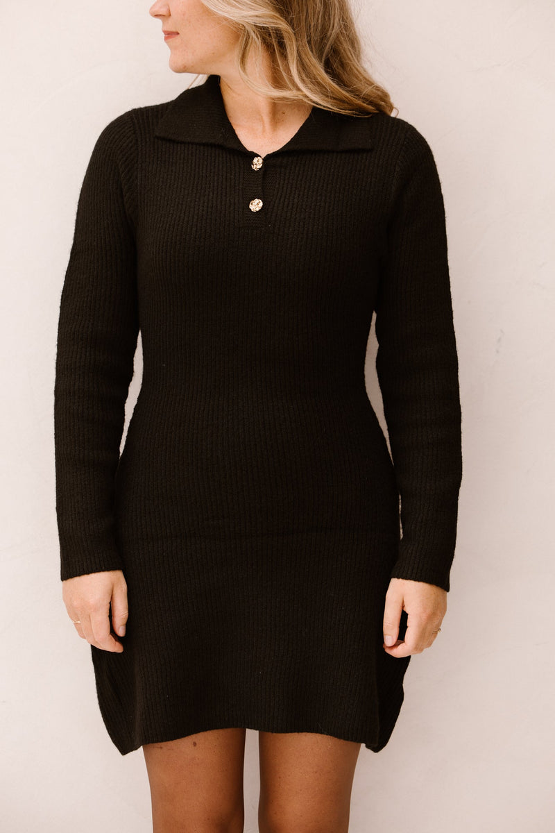 Alisha short black dress - Bij Keesje - Bij Keesje