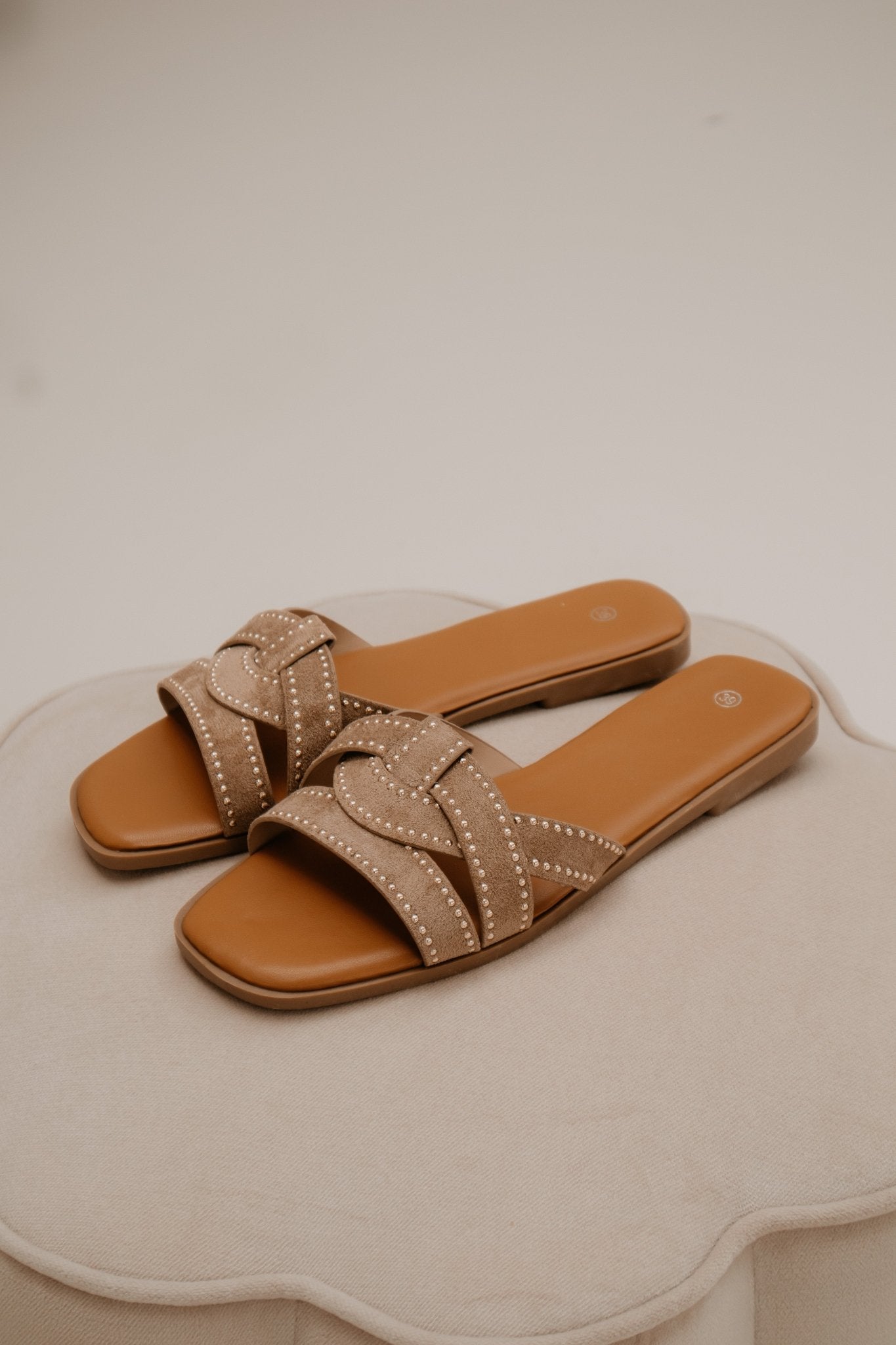 Almere Slipper Taupe - Bij Keesje - Bij Keesje - Schoenen