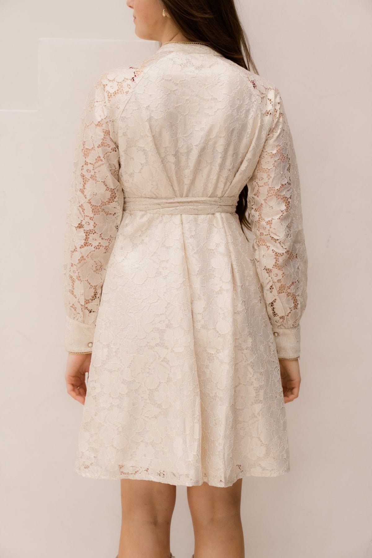 Amana dress gold - Bij Keesje - Bij Keesje