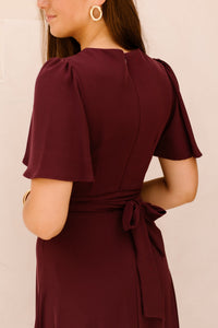 AmieRC Dress Bordeaux - Bij Keesje - Rinascimento - Jurk