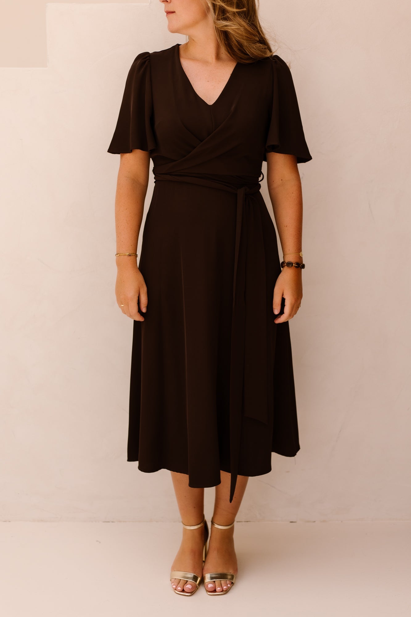 AmieRC Dress Darkbrown - Bij Keesje - Rinascimento - Jurk