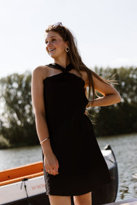 Amira short dress black - Bij Keesje - Bij Keesje - Jurk