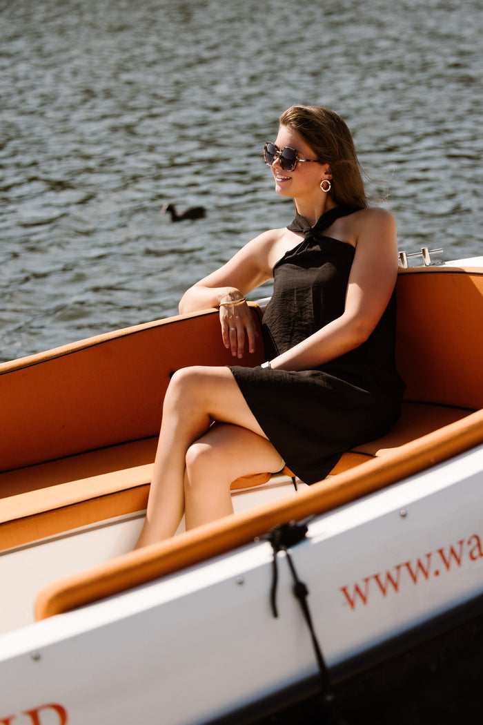 Amira short dress black - Bij Keesje - Bij Keesje - Jurk