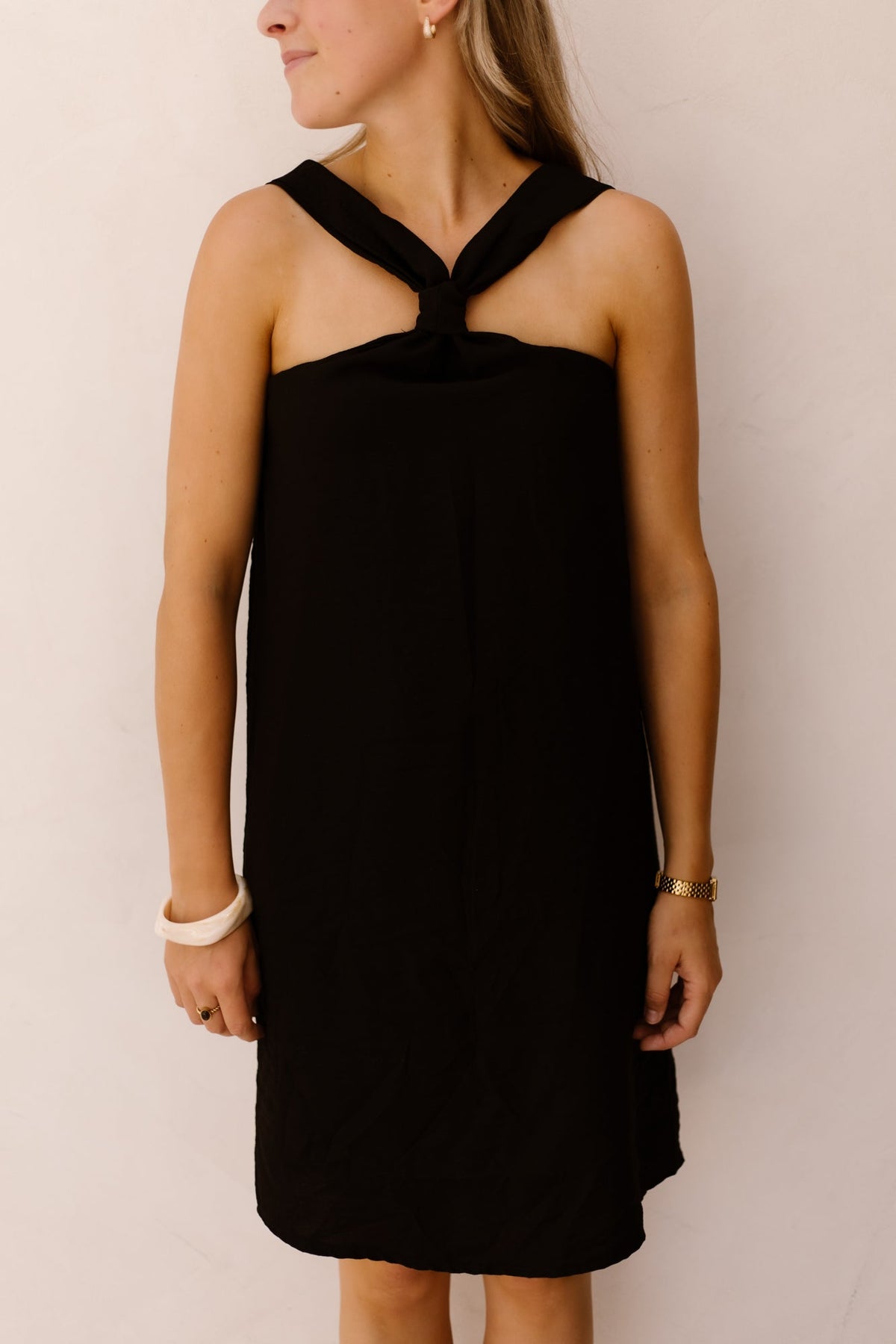 Amira short dress black - Bij Keesje - Bij Keesje - Jurk
