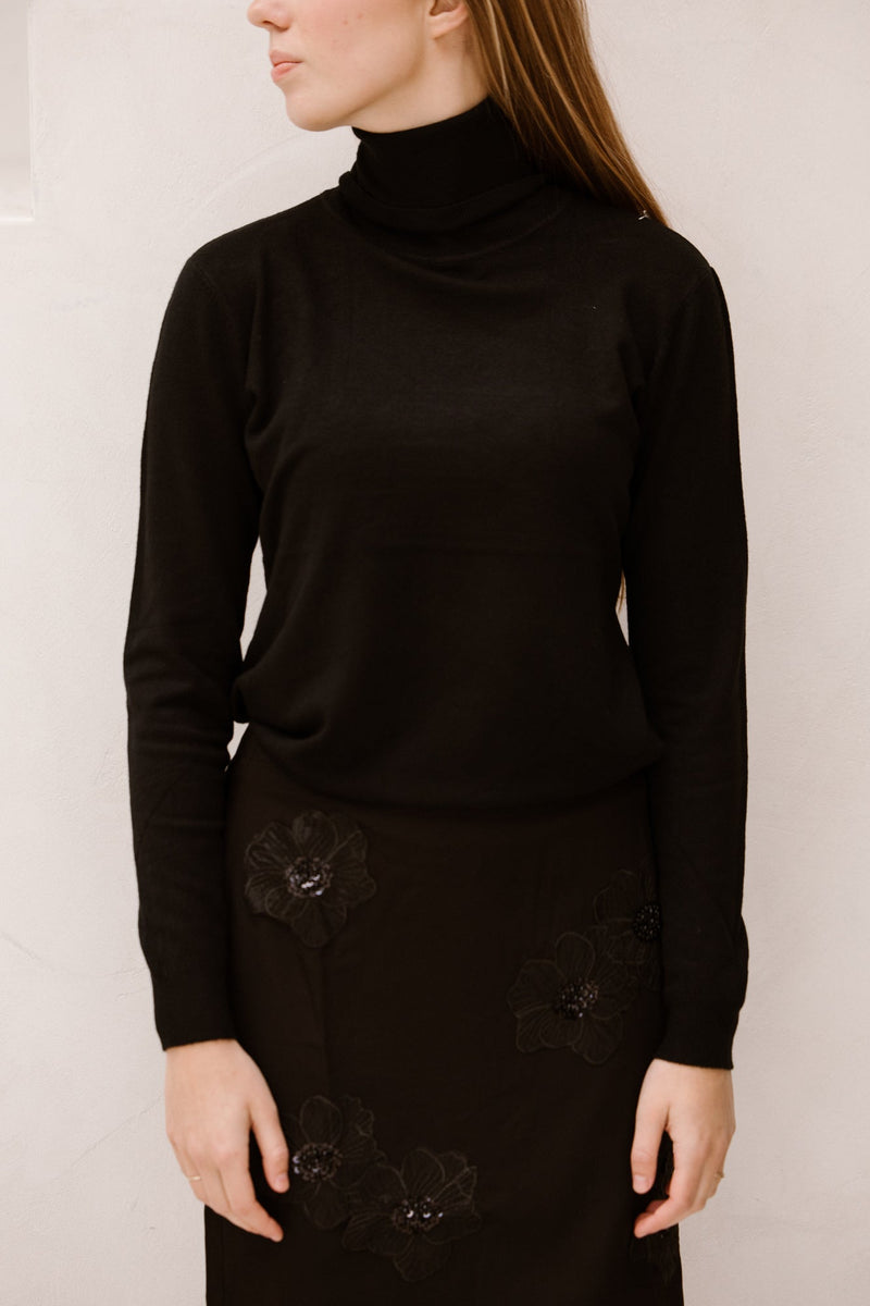 Ammie col zwart - Bij Keesje - Bij Keesje