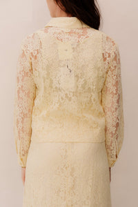 Amolina blouse butter yellow - Bij Keesje - Ange - blouse