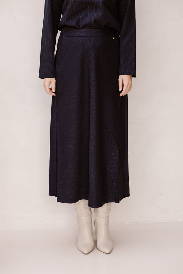 Anahi Skirt Dark Night Blue - Bij Keesje - G - maxx