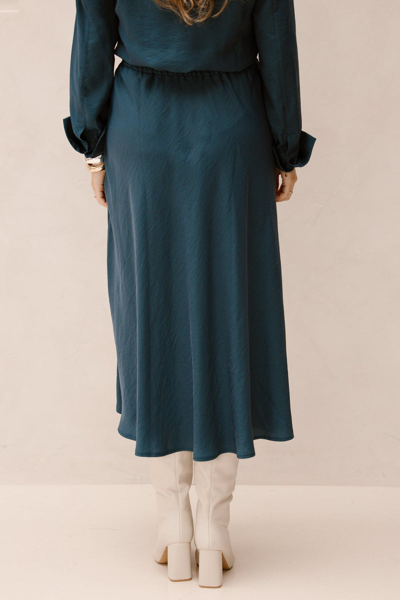 Angelina skirt teal - Bij Keesje - Elvira