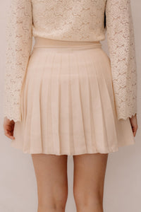 Anje klokkend rokje beige - Bij Keesje - Bij Keesje