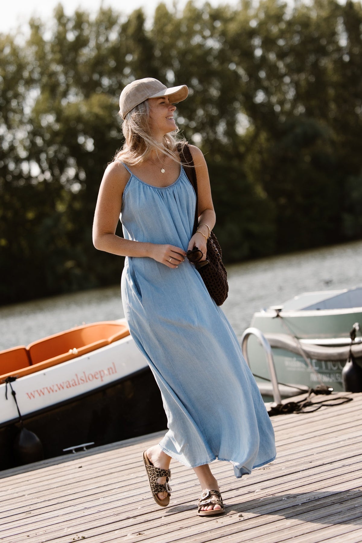Anna jeans dress maxi - Bij Keesje - Bij Keesje - Jurk