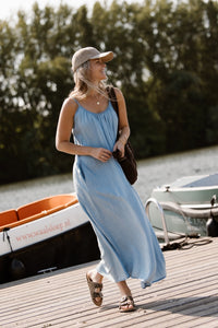 Anna jeans dress maxi - Bij Keesje - Bij Keesje - Jurk