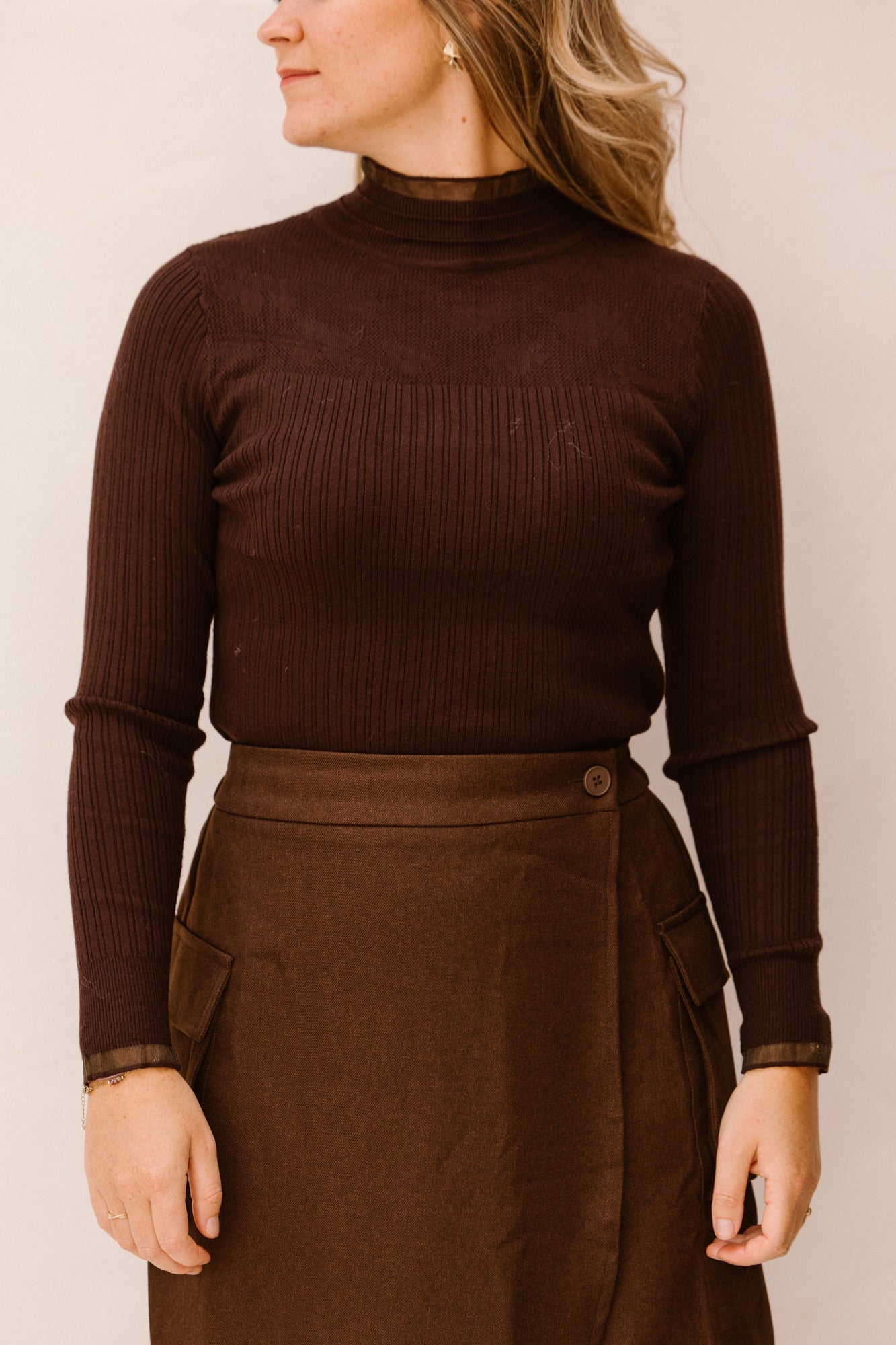 Anna top brown - Bij Keesje - Bij - Keesje