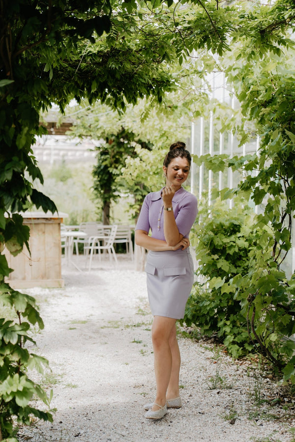 Anne Top Lilac - Bij Keesje - Bij Keesje The Label - Top