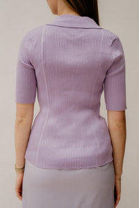 Anne Top Lilac - Bij Keesje - Bij Keesje The Label - Top