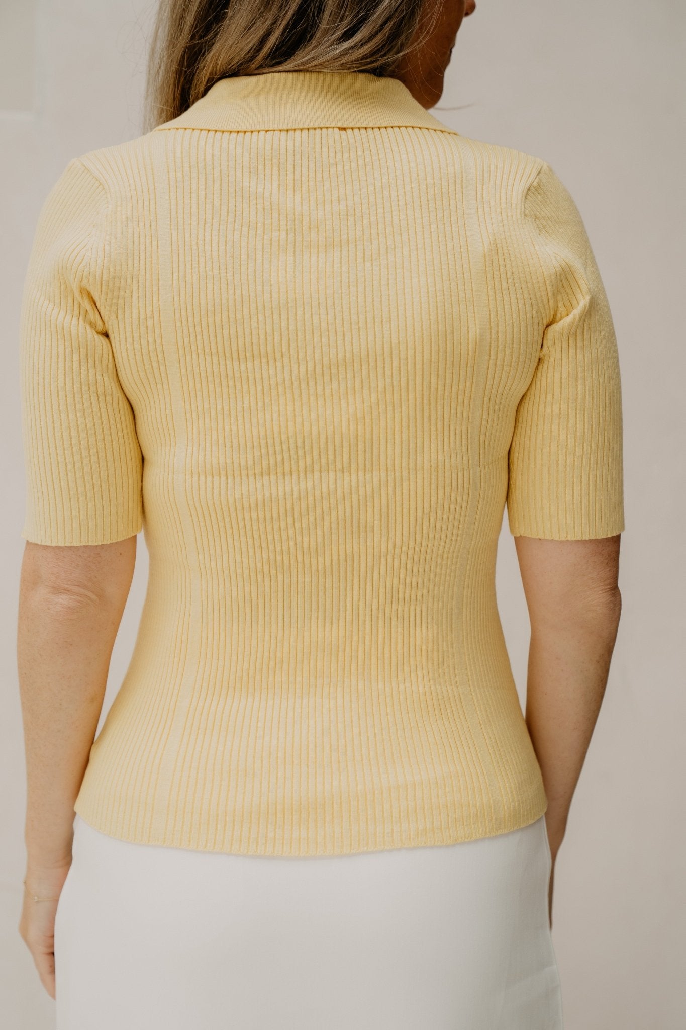 Anne Top Yellow - Bij Keesje - Bij Keesje The Label - Top