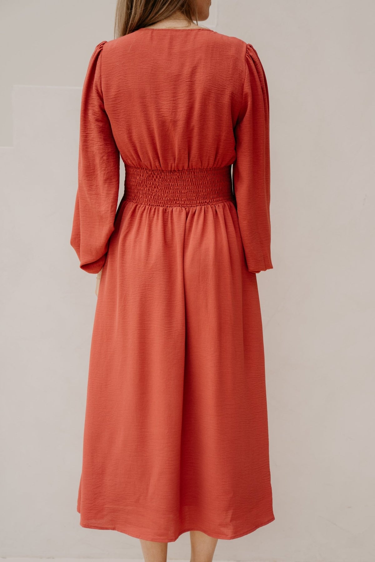 Annelie Solid Crepe Dress cherry pink - Bij Keesje - Neo Noir - Jurk