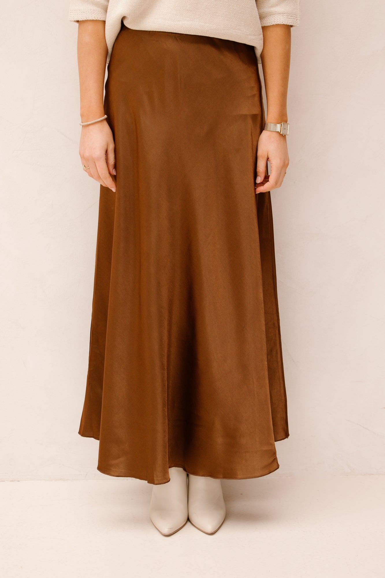 Annelien skirt brown - Bij Keesje - Bij Keesje The Label - rok